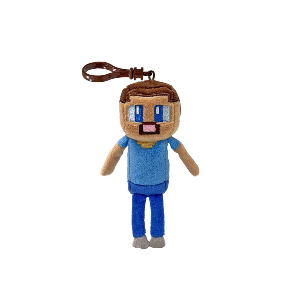 TY Beanie Babies Minecraft Steve 5 Inch Plush Clip