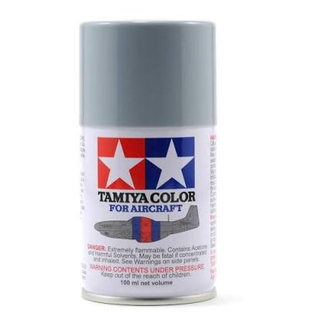 Tamiya Color AS-25 Dark Ghost Gray Flat Spray Lacquer 100mL TAM86525 - Radar Toys