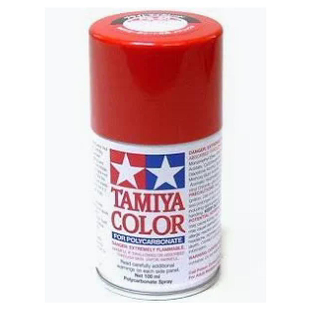 Tamiya Color PS-60 Bright Mica Red Polycarbonate Spray Paint 100mL