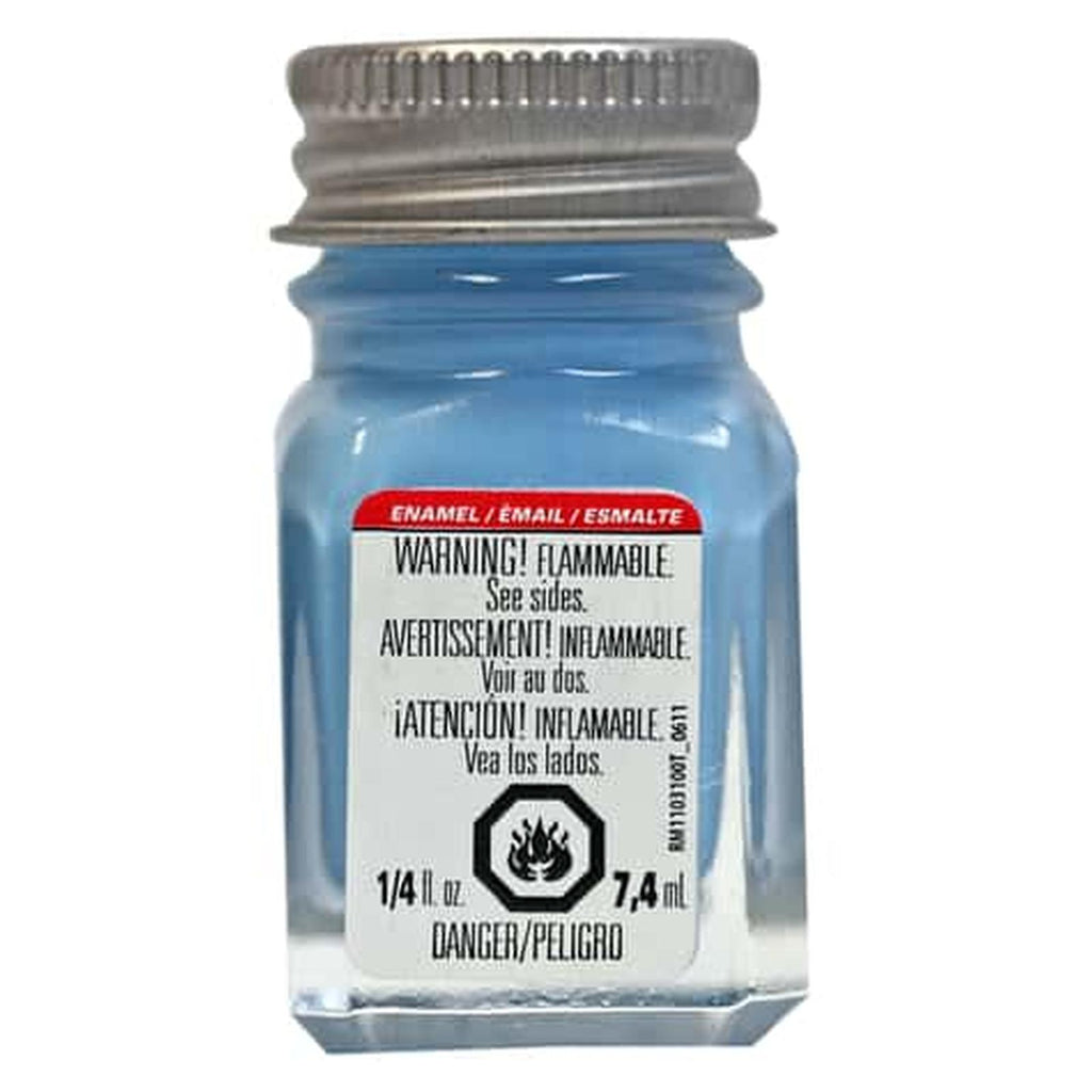 Testors Flat Sky Blue Enamel Paint 0.25oz