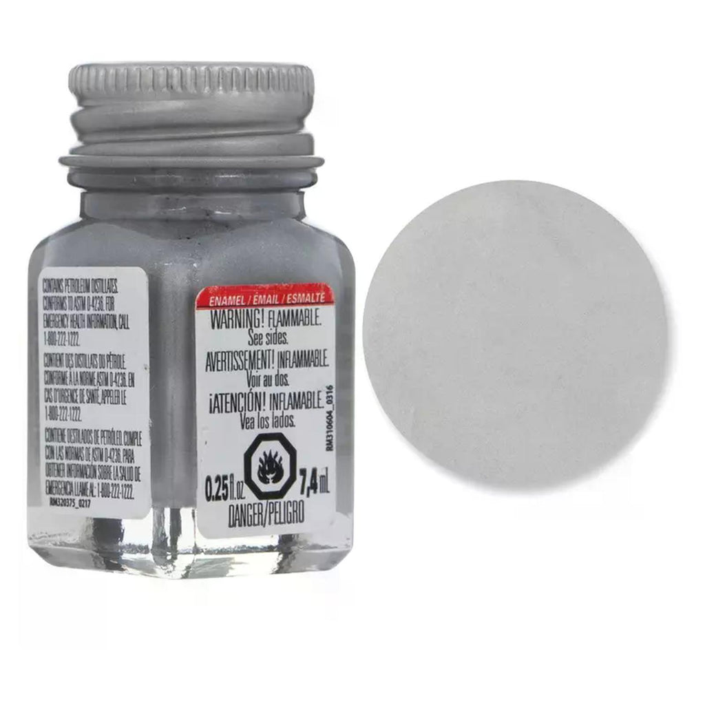 Testors Metallic Silver Enamel Paint .25oz
