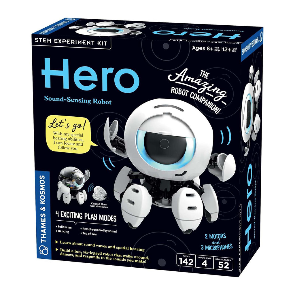 Thames And Kosmos Hero Sound Sensing Robot - Radar Toys