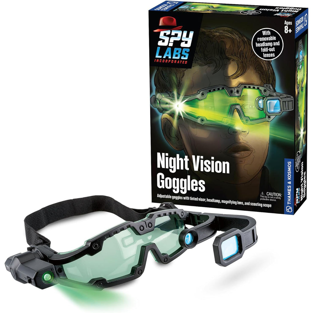Thames And Kosmos Spy Labs Night Vision Tinted Goggles - Radar Toys