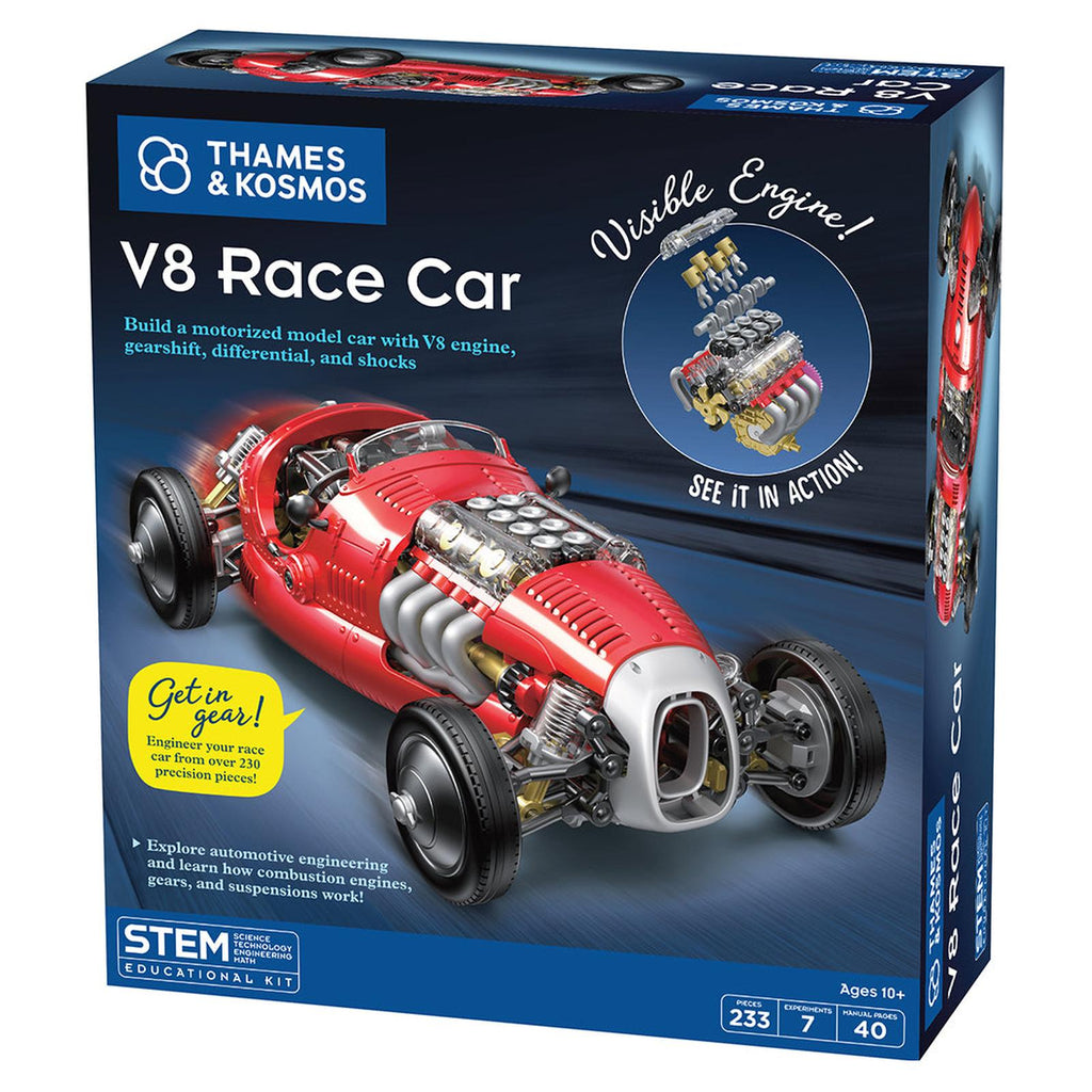 Thames And Kosmos V8 Race Car Kit - Radar Toys