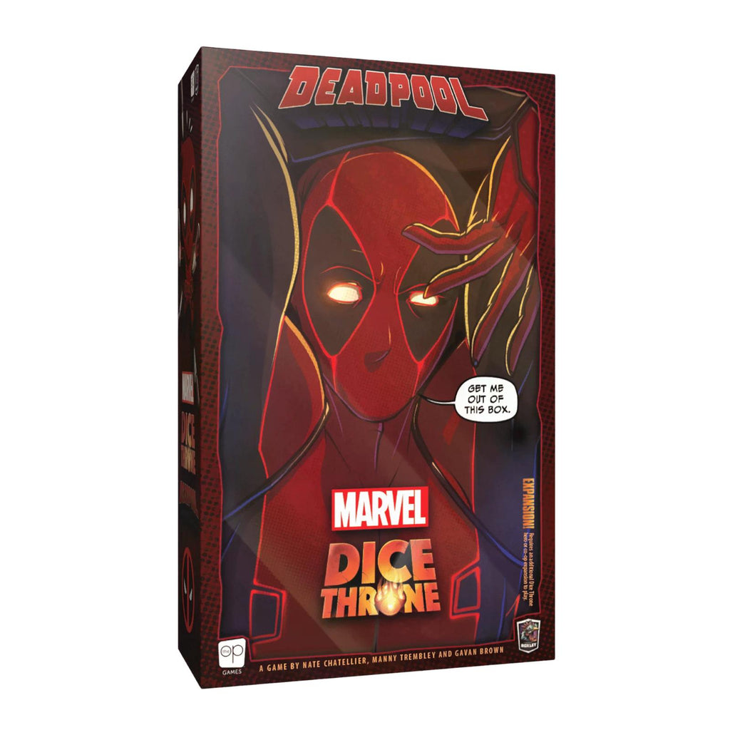 The Op Dice Throne Marvel Deadpool Deluxe Expansion
