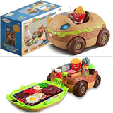 Thin Air 3 In 1 Burger Car Playset - Radar Toys