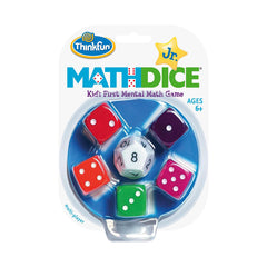 Thinkfun Math Dice Jr Game - Radar Toys