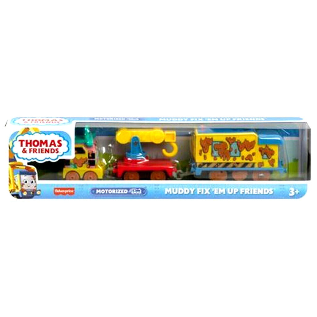 Thomas And Friends Muddy Fix 'Em Up Friends Motorized Engine Set