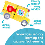 Tomy Lamaze Accordion Bus Cloth Book - Radar Toys