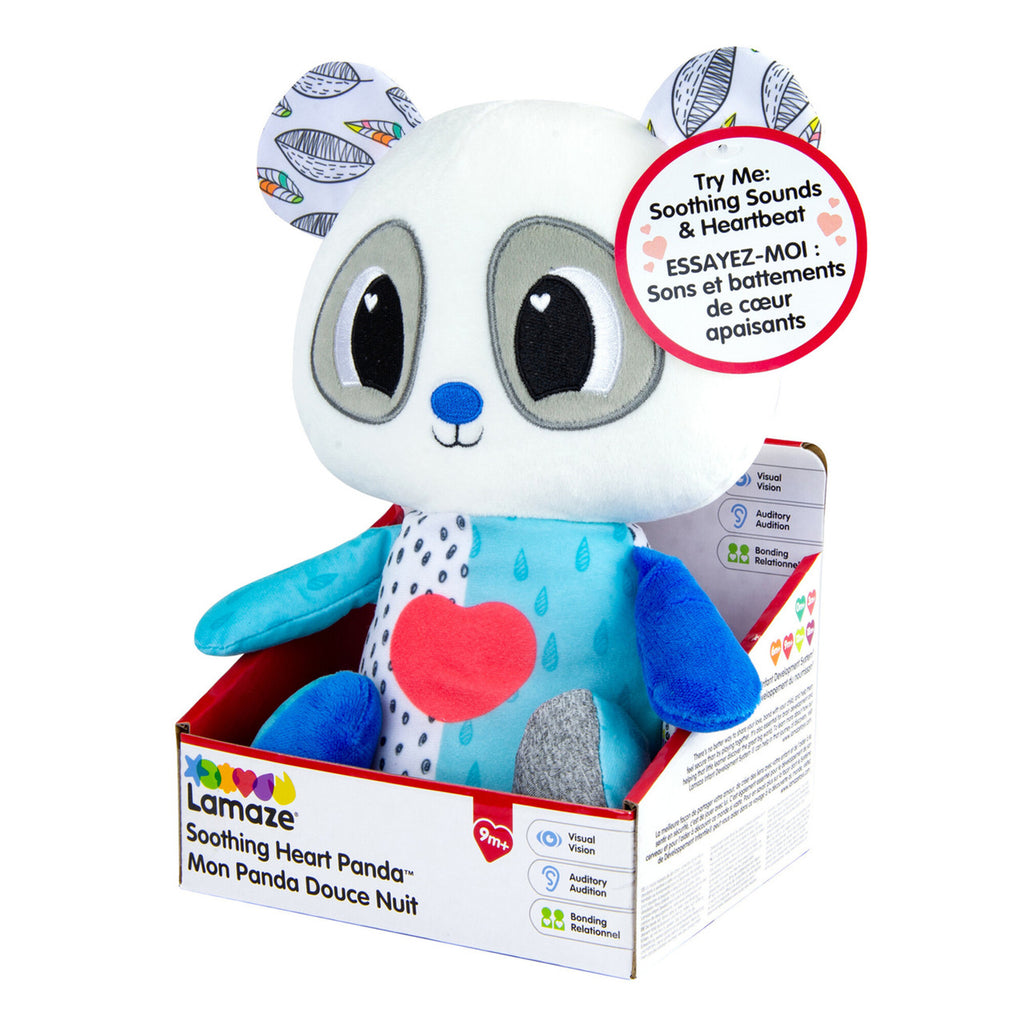 Tomy Lamaze Soothing Heart Panda Plush