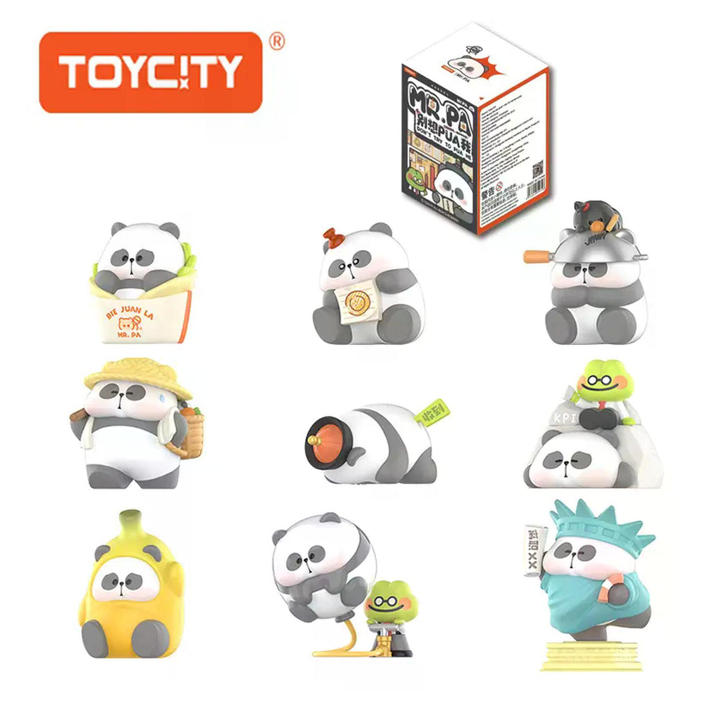 Toycity Mr PA Don't Try To Pau Me Single Blind Box Figure - Radar Toys