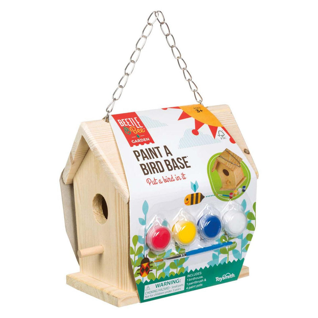 Toysmith Paint A Bird Base Bird House
