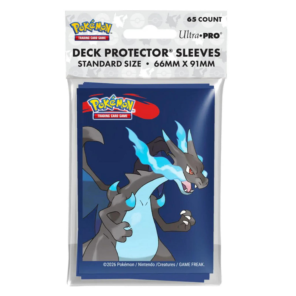 Ultra Pro Pokemon Mega Charizard X Protector Sleeves 65 Count