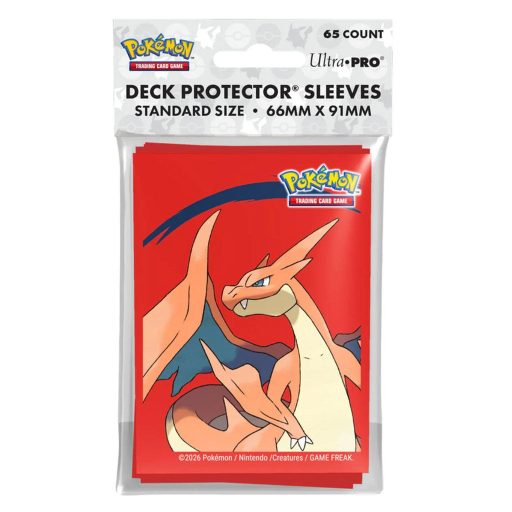 Ultra Pro Pokemon Mega Charizard Y Protector Sleeves 65 Count