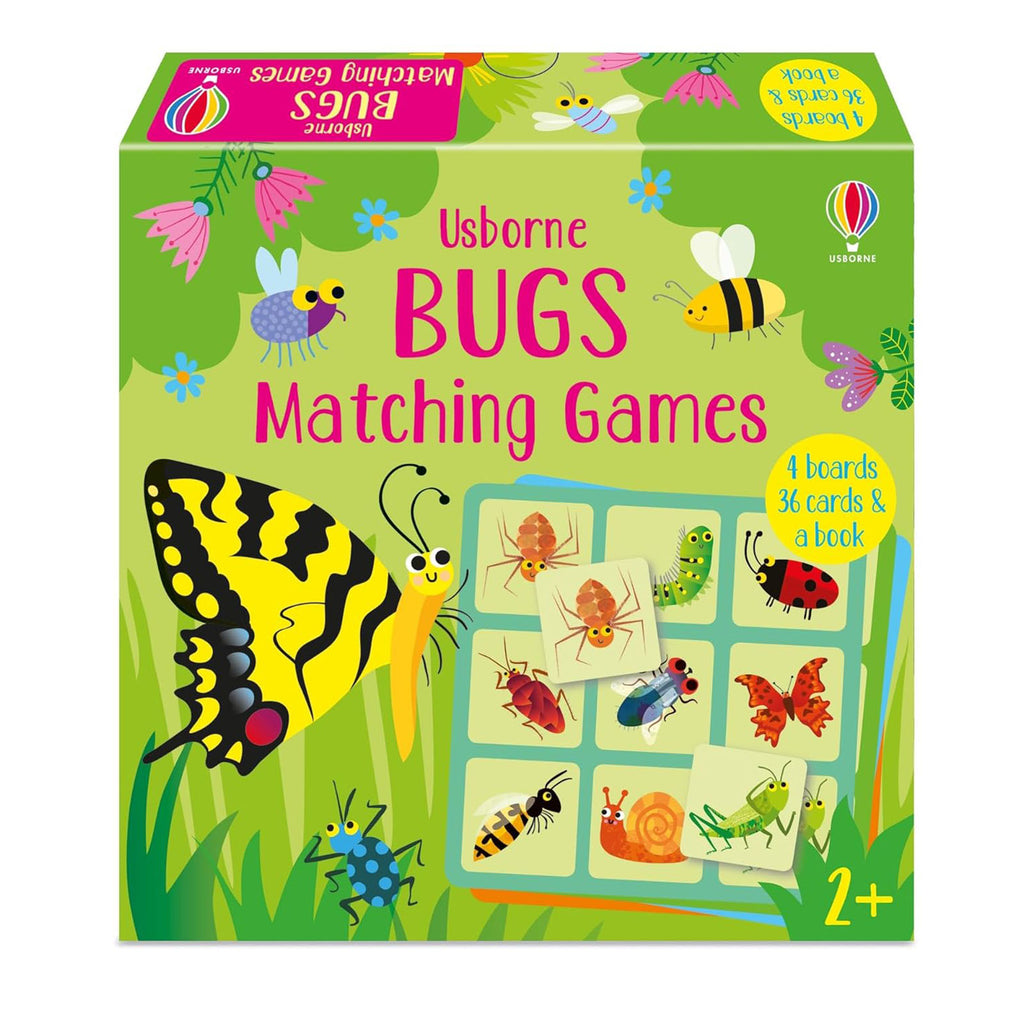 Usborne Bugs Matching Games - Radar Toys