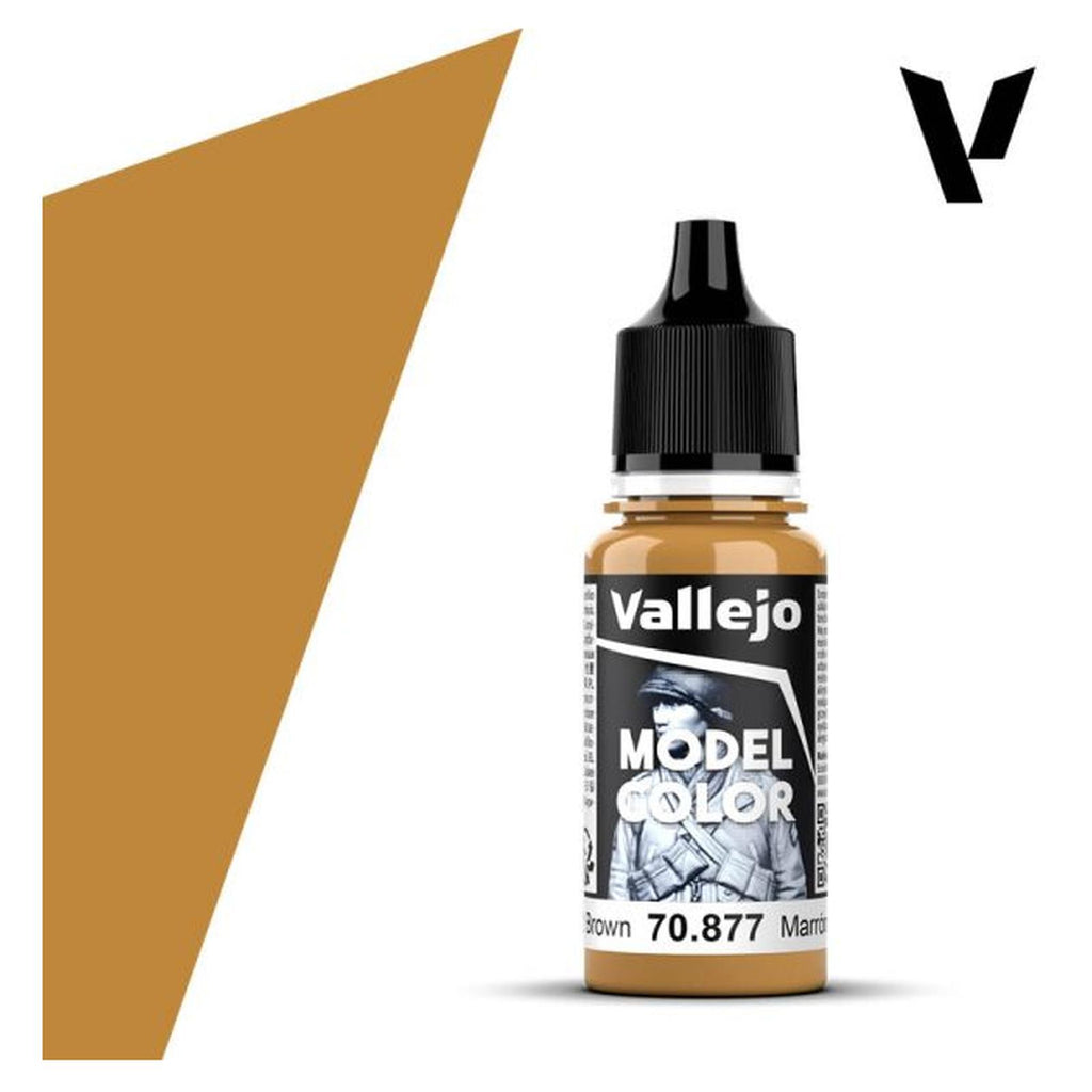 Vallejo Model Color Gold Brown Paint 18ml