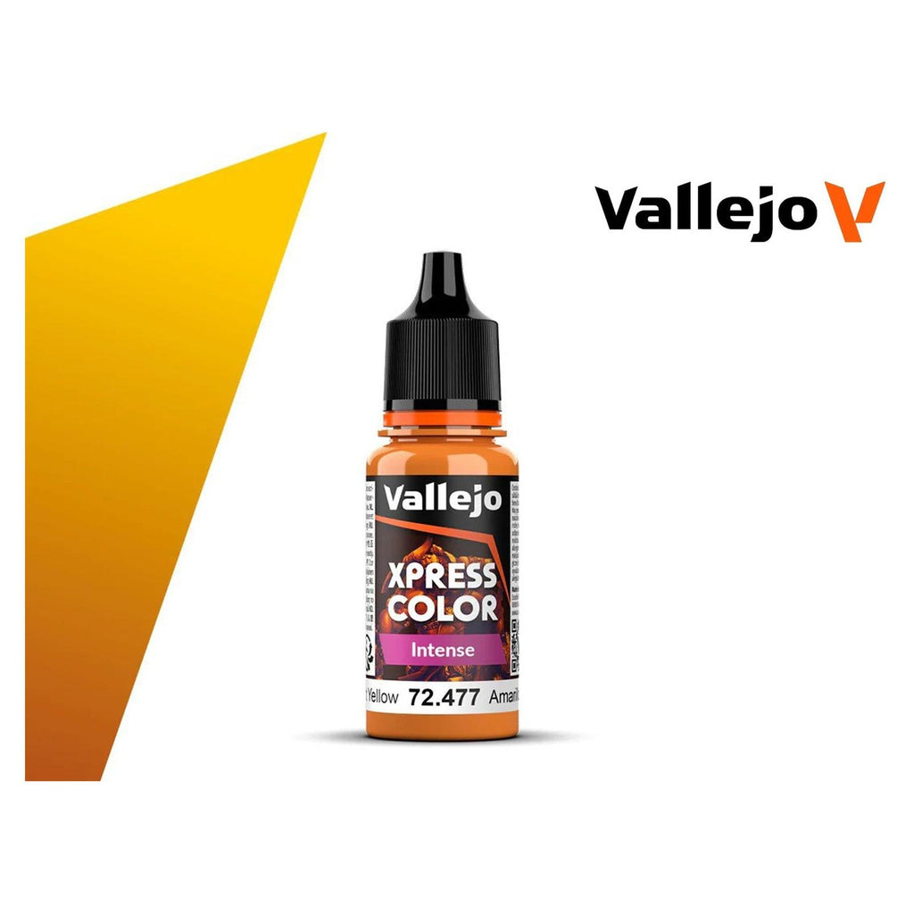 Vallejo Xpress Color Intense Dreadnought Yellow  Paint 18ml