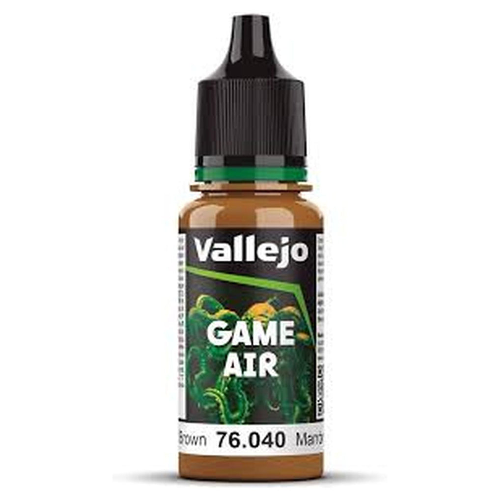 Vallejo Game Air Leather Brown Acrylic Airbrush Paint 18mL
