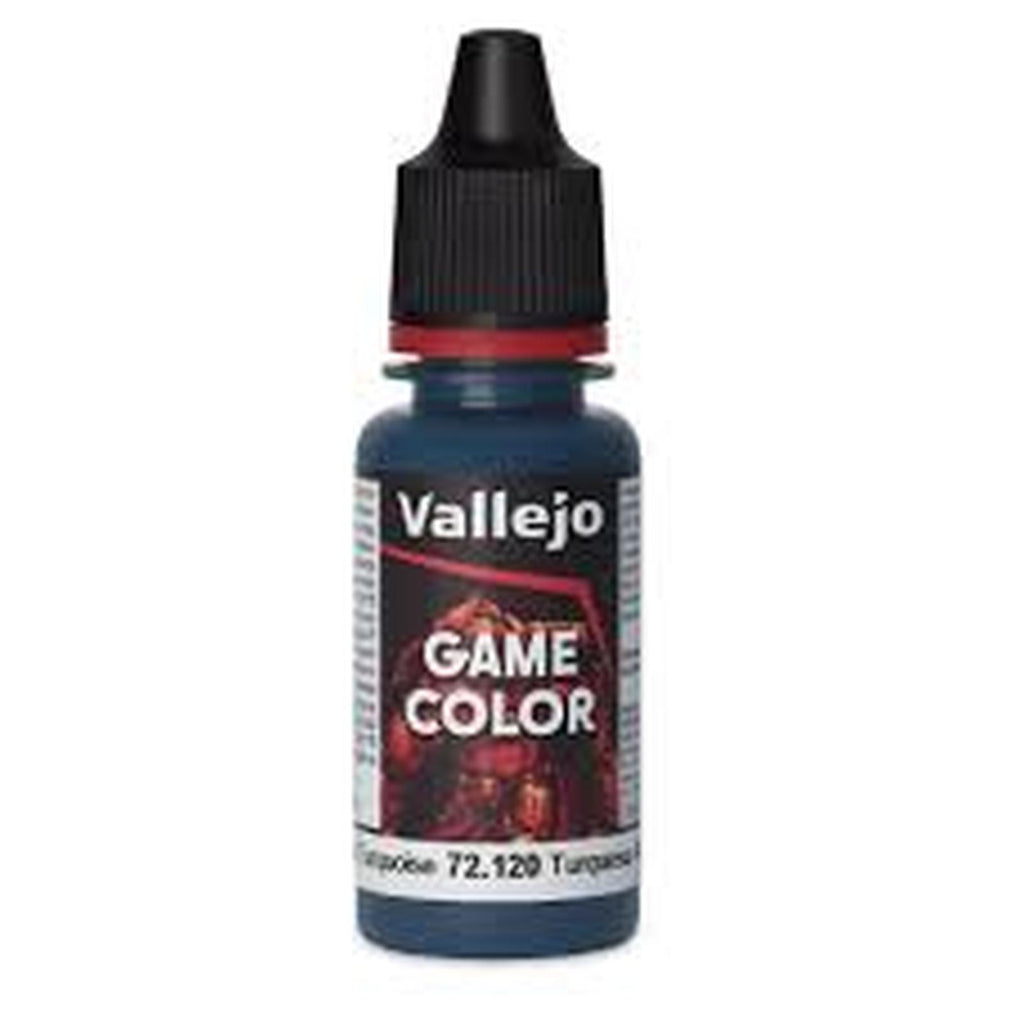 Vallejo Game Color Abyssal Turquoise Acrylic Paint 18mL - Radar Toys