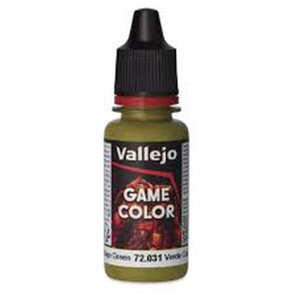 Vallejo Game Color Camouflage Green Acrylic Paint 18mL