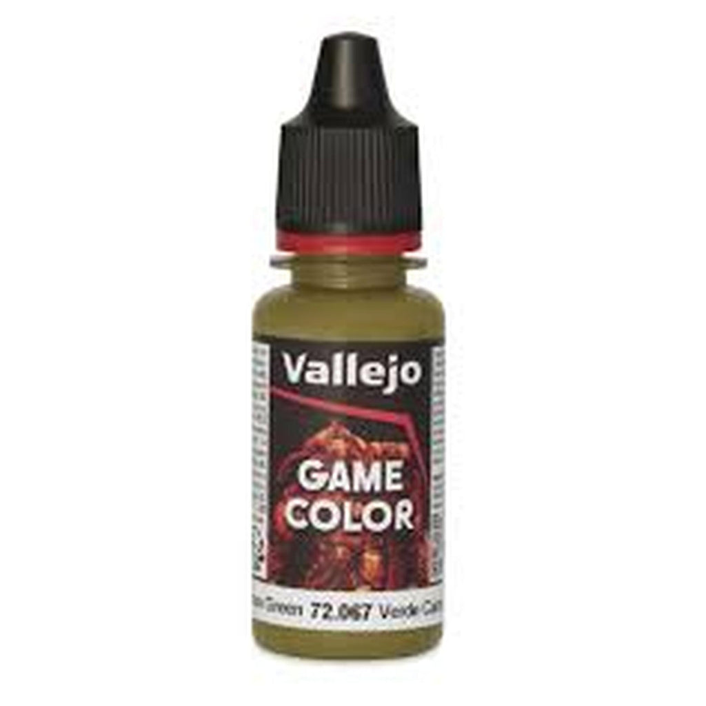 Vallejo Game Color Cayman Green Acrylic Paint 18mL