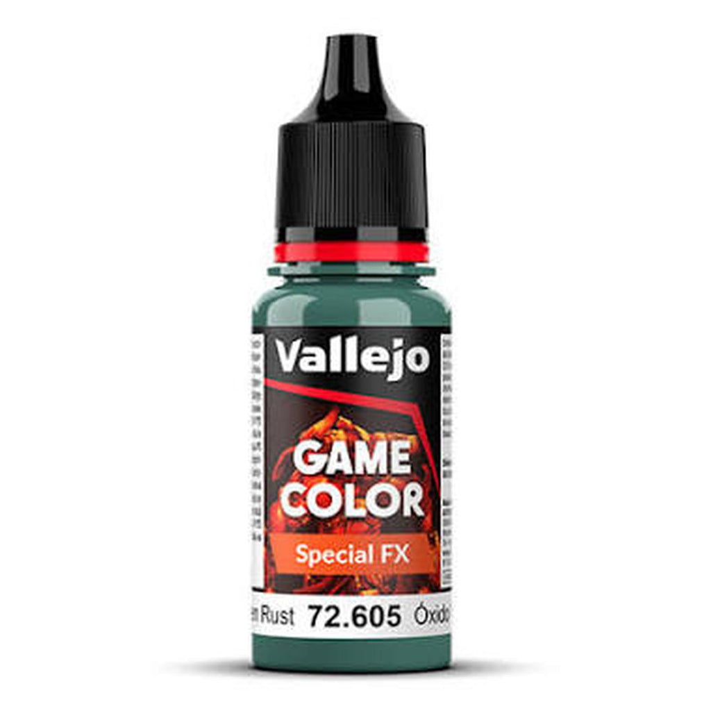 Vallejo Game Color Green Rust Special FX Acrylic Paint 18mL