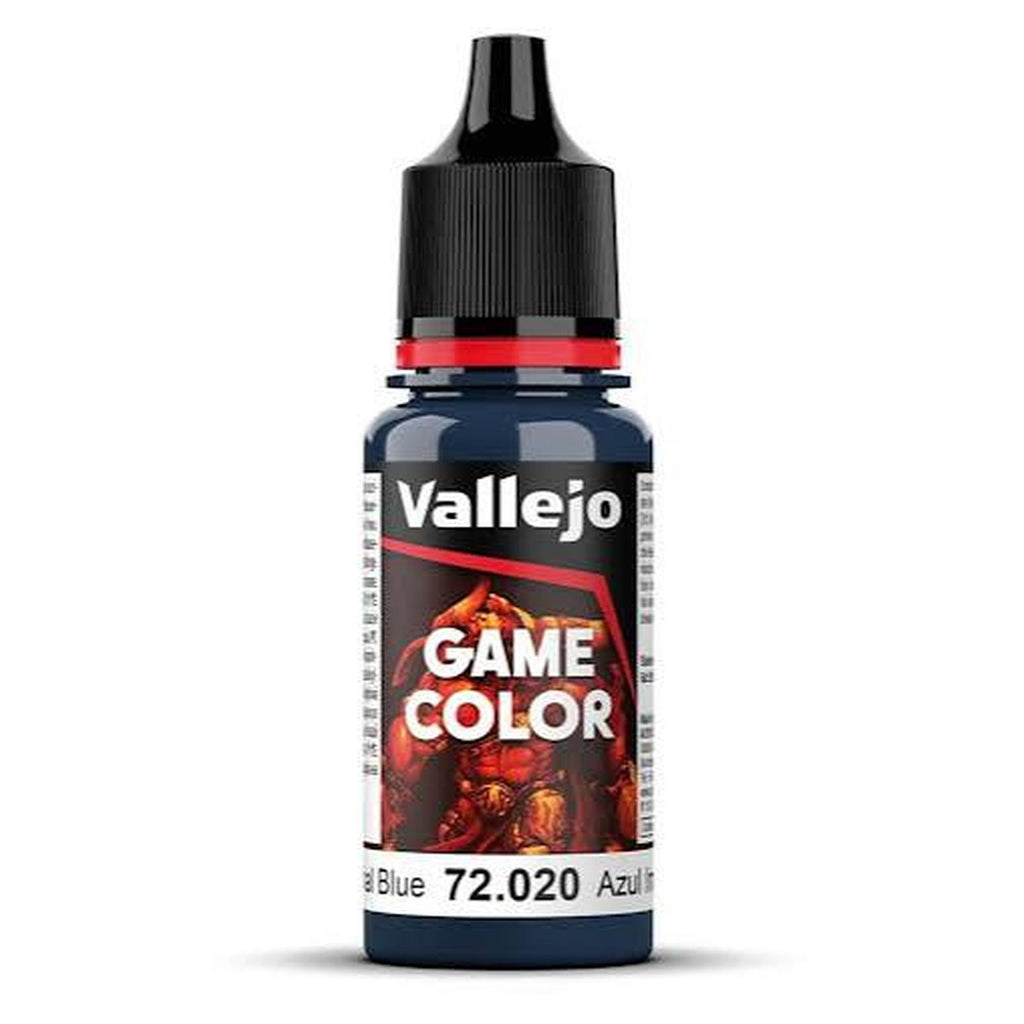 Vallejo Game Color Imperial Blue Acrylic Paint 18mL