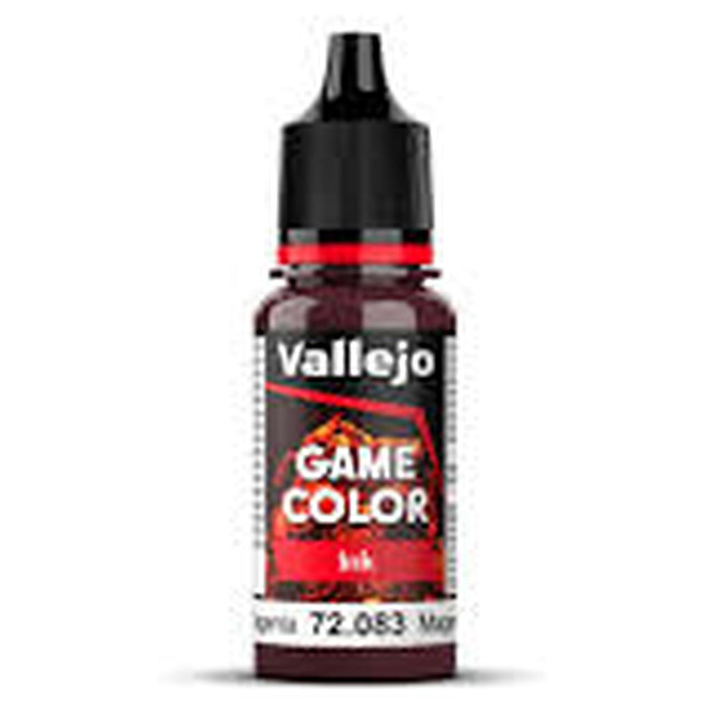 Vallejo Game Color Magenta Ink Acrylic Paint 18mL