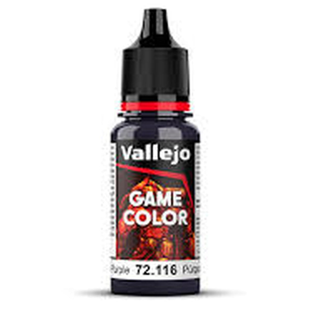 Vallejo Game Color Midnight Purple Acrylic Paint 18mL - Radar Toys