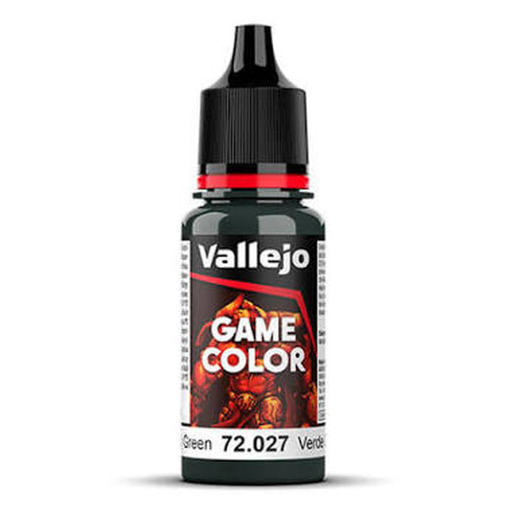 Vallejo Game Color Scurvy Green Acrylic Paint 18mL