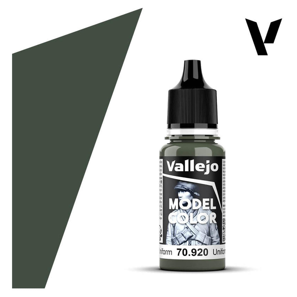 Vallejo Model Color German Uniform Acrylic Paint 18mL - Radar Toys