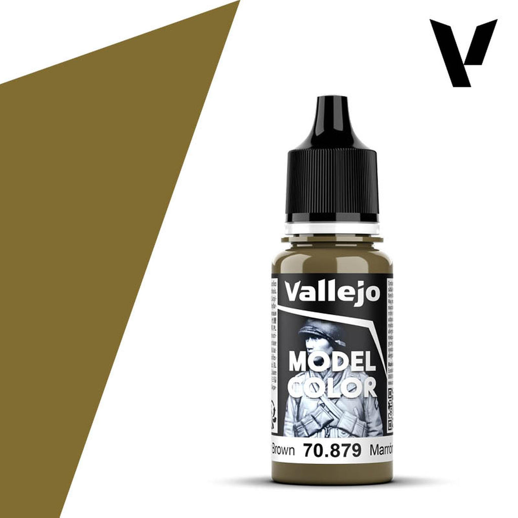Vallejo Model Color Green Brown Acrylic Paint 18mL
