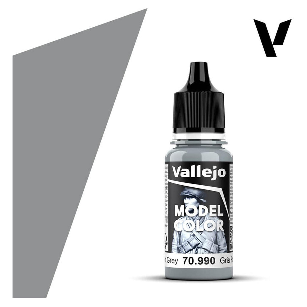 Vallejo Model Color Light Grey Acrylic Paint 18mL - Radar Toys