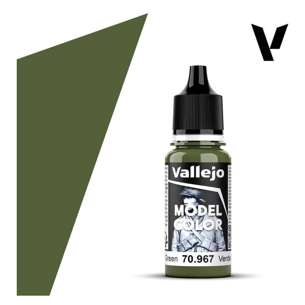 Vallejo Model Color Olive Green Acrylic Paint 18mL