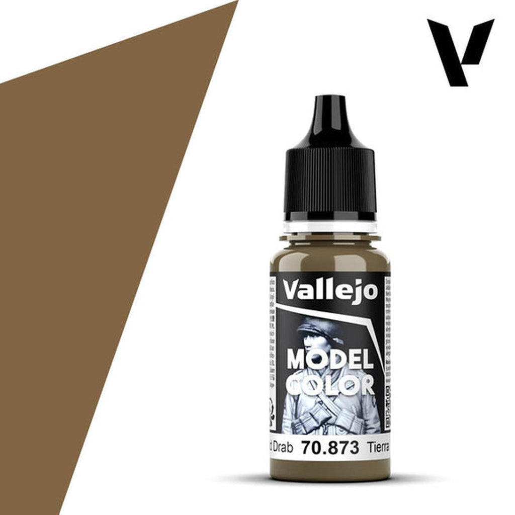 Vallejo Model Color US Field Drab Acrylic Paint 18mL