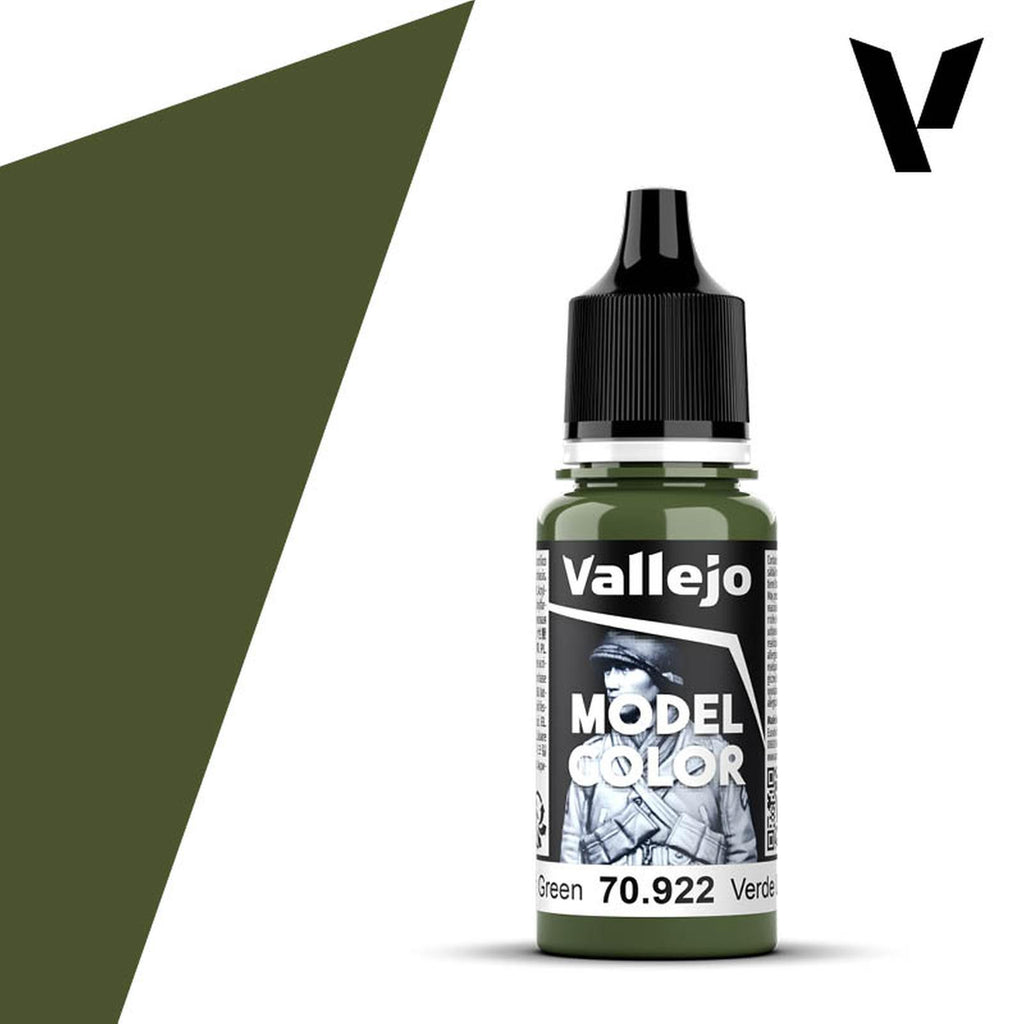 Vallejo Model Color Uniform Green Acrylic Paint 18mL