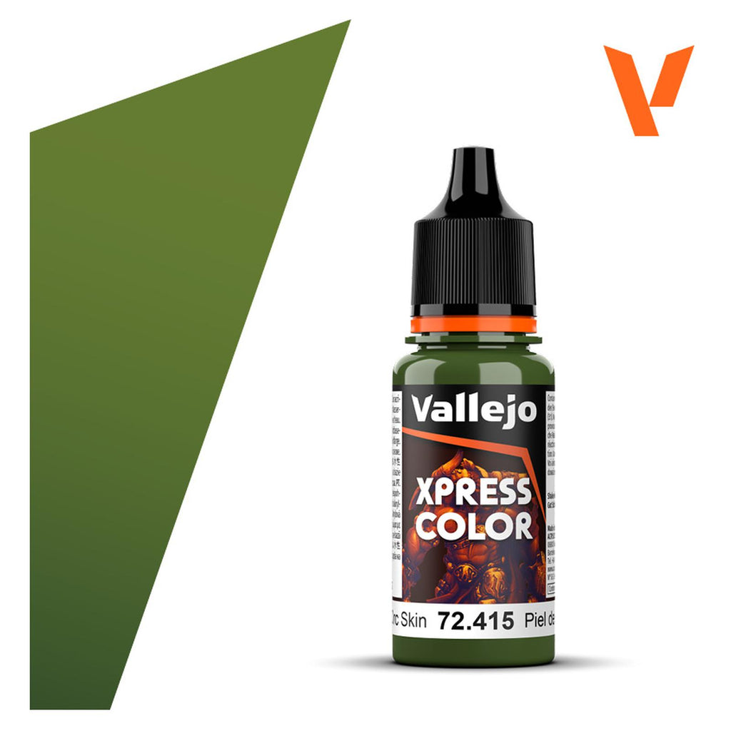 Vallejo Xpress Color Orc Skin Acrylic Paint 18mL - Radar Toys