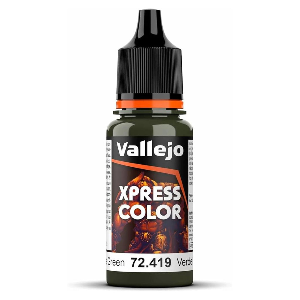 Vallejo Xpress Color Plague Green Acrylic Paint 18ml