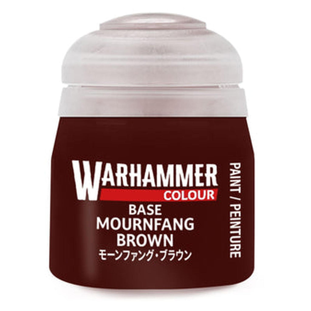 Warhammer Colour Base Mournfang Brown Paint 12ml