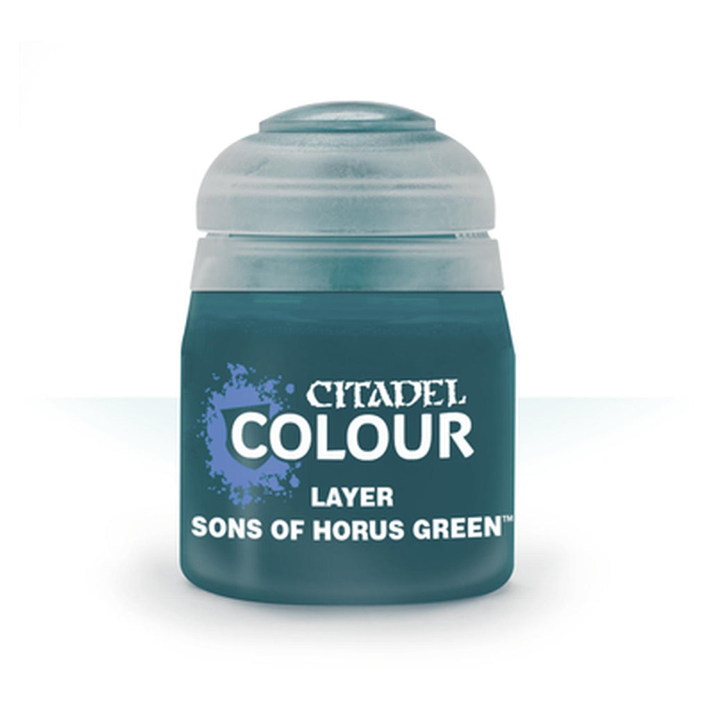 Warhammer Colour Layer Sons Of Horus Green Paint 12ml - Radar Toys