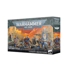 Warhammer 40,000 Space Marines Captain Titus Wardens Of Ultramar Building Set - Radar Toys