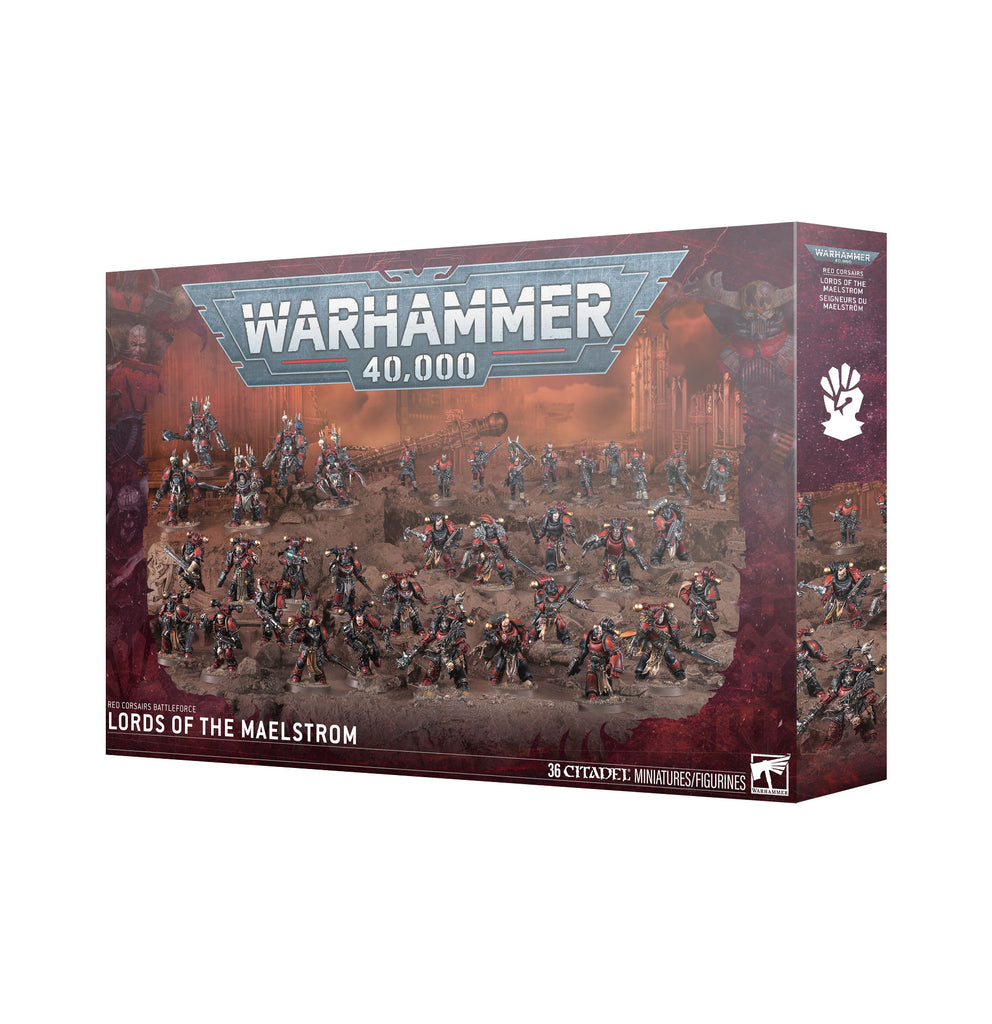 Warhammer 40,000 Red Corsairs Lords Of The Maelstrom Building Set