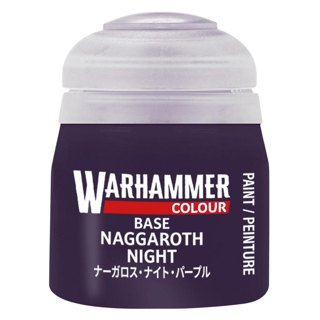 Warhammer Colour Base Naggaroth Night Paint 12ml