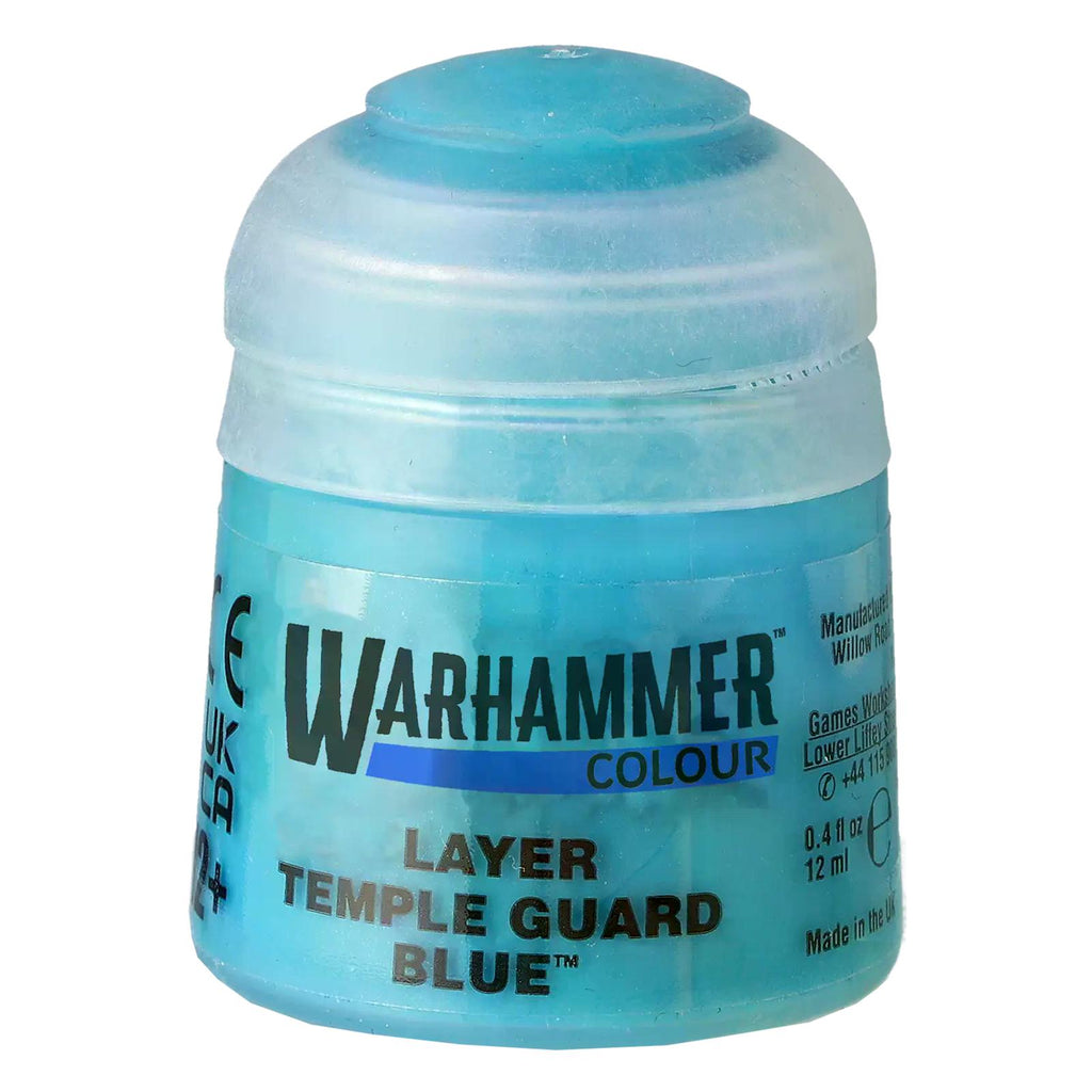 Warhammer Colour Layer Temple Guard Blue Paint 12ml