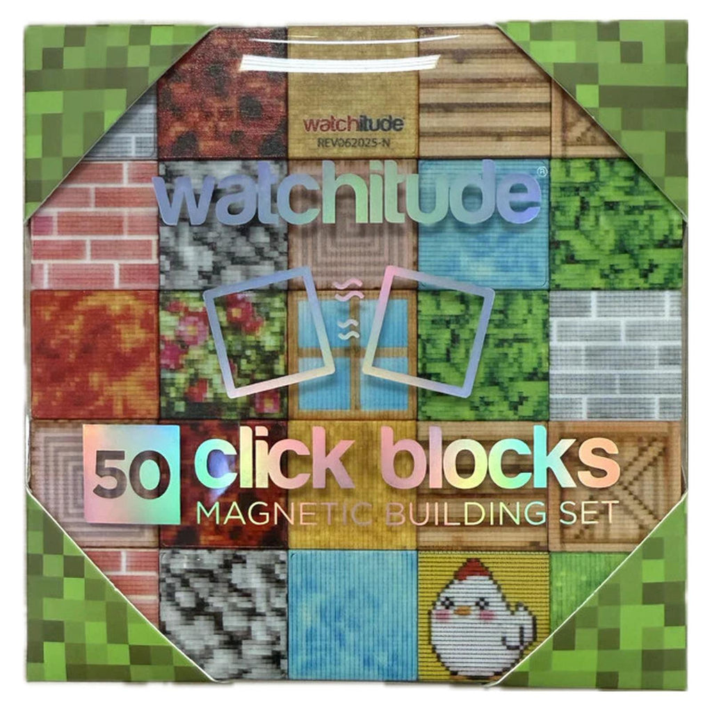 Watchitude 50 Click Blocks Kinetic Building Set - Radar Toys