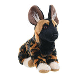 Wild Republic Cuddlekins Mini African Wild Dog 8 Inch Plush Figure - Radar Toys