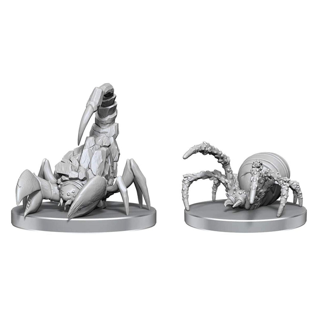 WizKids Pathfinder Battles Deep Cuts Cave Scorpion And Hunting Spider Miniature Set