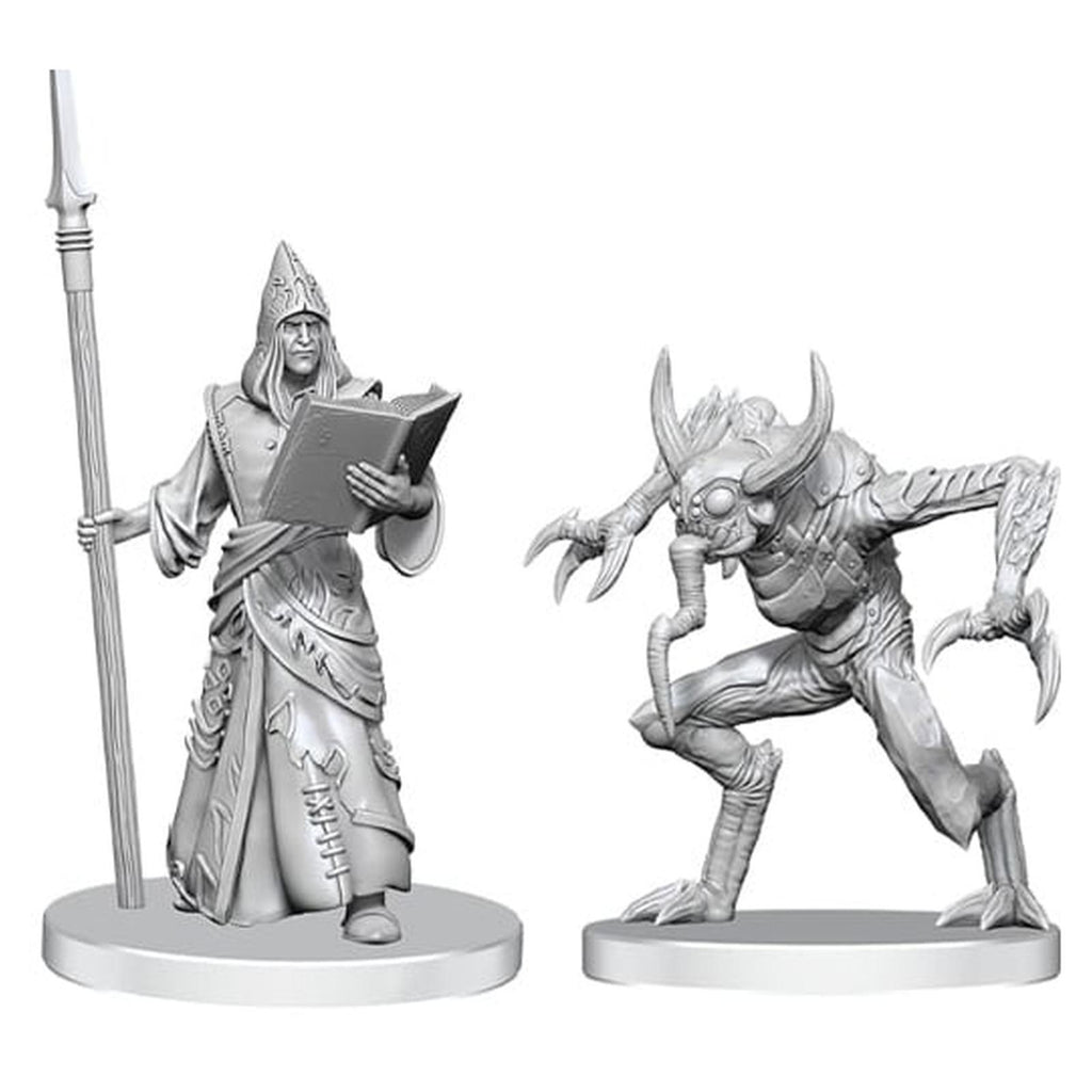 WizKids Pathfinder Battles Deep Cuts Vloriak Despoiler Demon And Demonologist Miniature Set