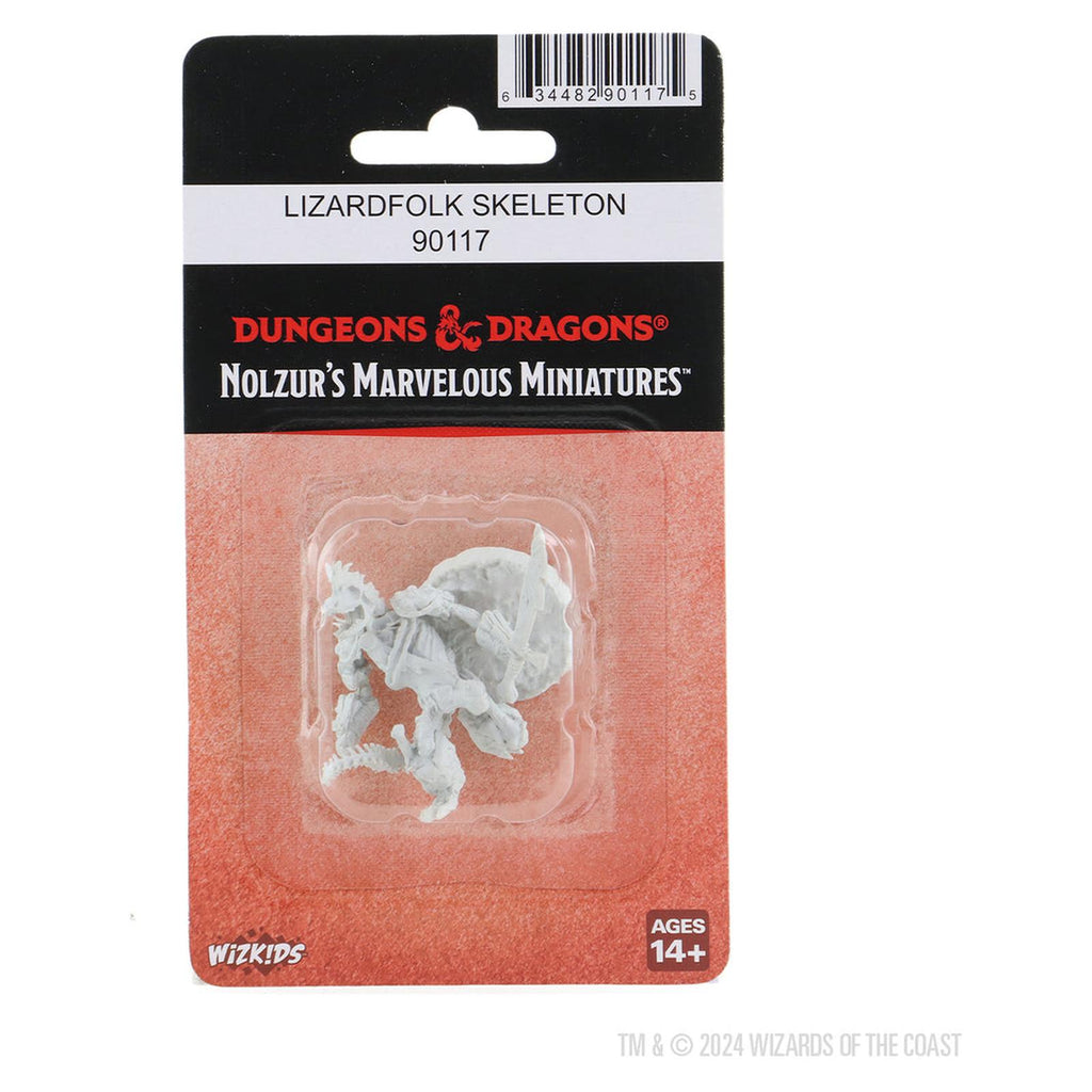 WizKids Dungeons And Dragons Nolzur's Marvelous Lizardfolk Skeleton Figure