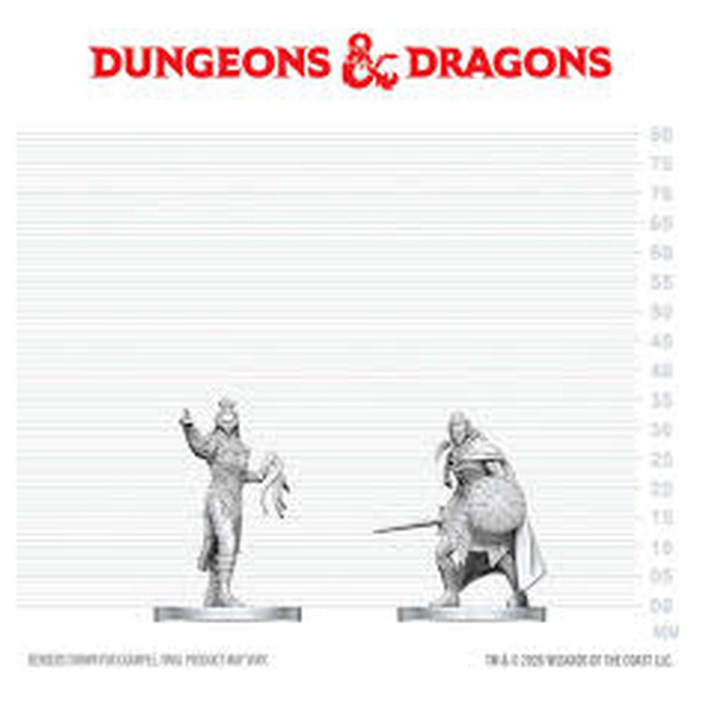 Wizkids Dungeons And Dragons Marvelous Drow Elite Warrior And Drow Priestess Of Lolth Figure Set